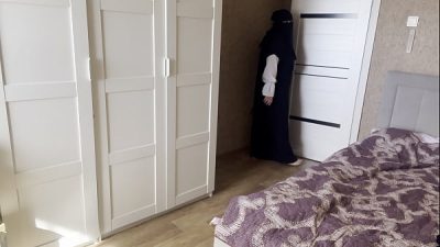 Syrian milf found pantyhose and came very wet, damn, oh yeah