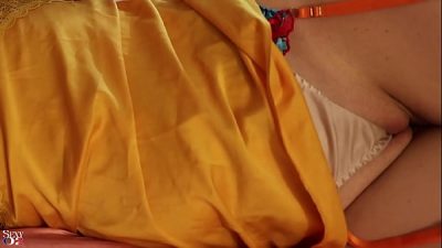 2219 (03) – French Amateur, Satin Lingerie (Bra, Thong, Garter Belt), Heels and Stockings, Rimming, Balls Licking, Doggystyle, Dirty Talk