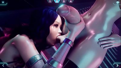 Futanari With Giant Cock Fucks Demon Ladies- Degenerate Futa Game