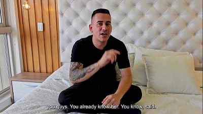 A challenge video for YouTube ended in intense sex and lots of cum with a Venezuelan model