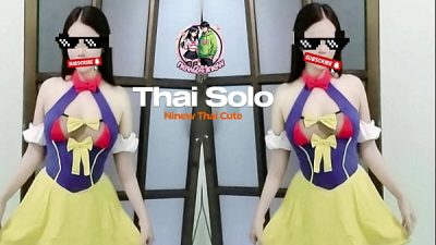 SNOW WHITE Solo Fuck a dildo 4K NiNew Thai Cute
