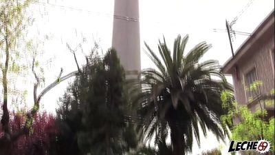 Española con culazo grande follada en el plató de televisión