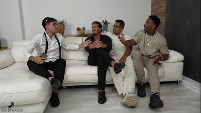 Gangbang ANAL bbw with an spanish beautiful blonde