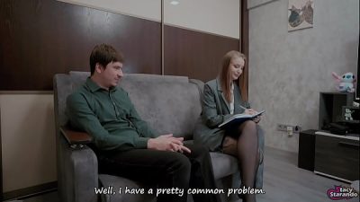 “Doctor, I Can’t Get Hard” → Sexologist Fucked Me And I Cum Inside Her | Surprise Creampie!