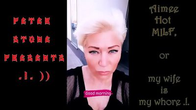 Hot Russian Mature bitch, or Born a cool whore-2!