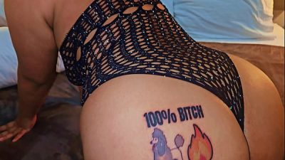 Hot wife shows off her new body tattoos. The Latina slut permanently marked her body so everyone knows she is a bitch shared by her cuckold husband. Sexual, explicit, and kinky tattoos