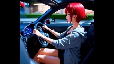 La hermosa Akari le encanta el Gym, El helado y el sexo duro con su compañero-Anime- Audio en español- ASMR