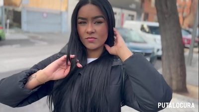 PutaLocura – Pillada a la venezolana culona Ambar Bunny termina con un rico creampie