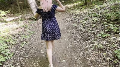 A Russian stranger in the forest gave herself to the first man she met