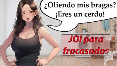 JOl para fracasados. Eres el conserje y te pillan oliendo bragas. Voz española.